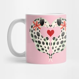 Dalmatians in Love Mug